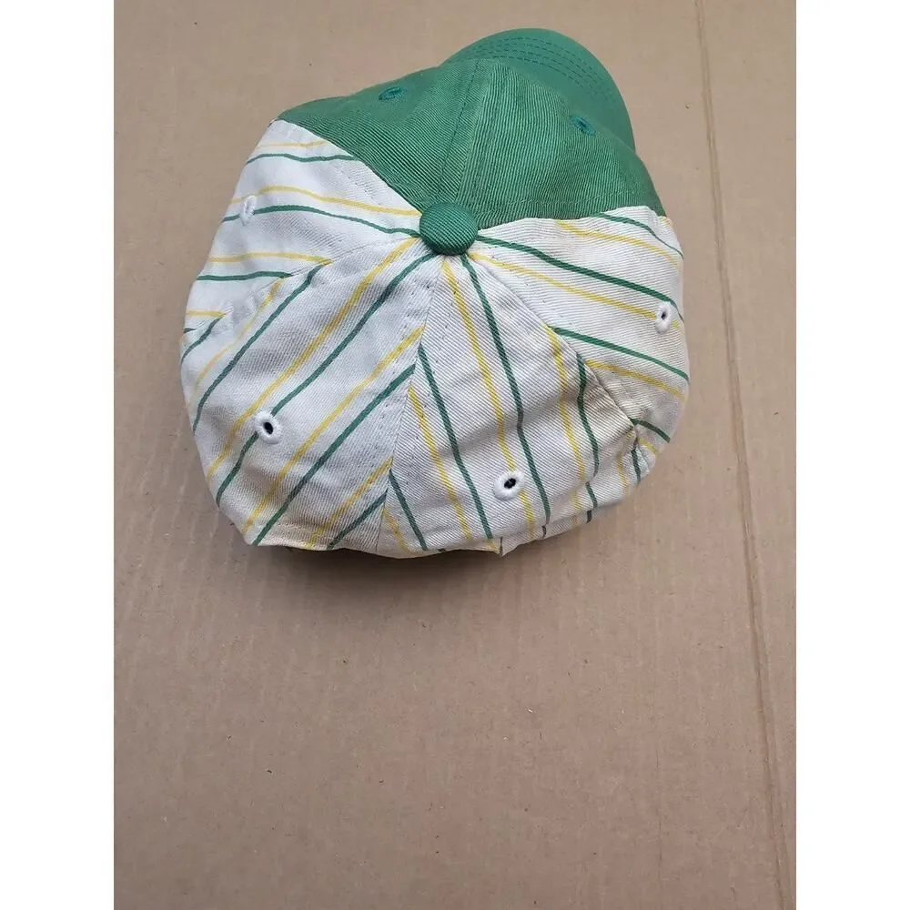 John Deere Vintage Striped Snapback K-Products Hat Made in the USA